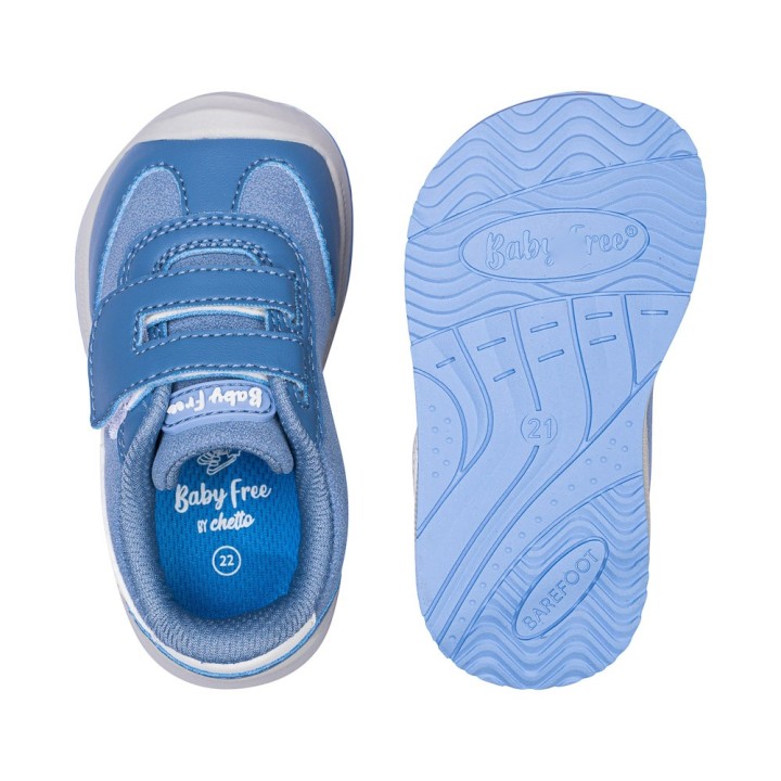 Deportivo Rayo Barefoot Baby Free - Azul