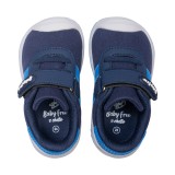 Deportiva Baby Free Doble Banda Azul - Barefoot