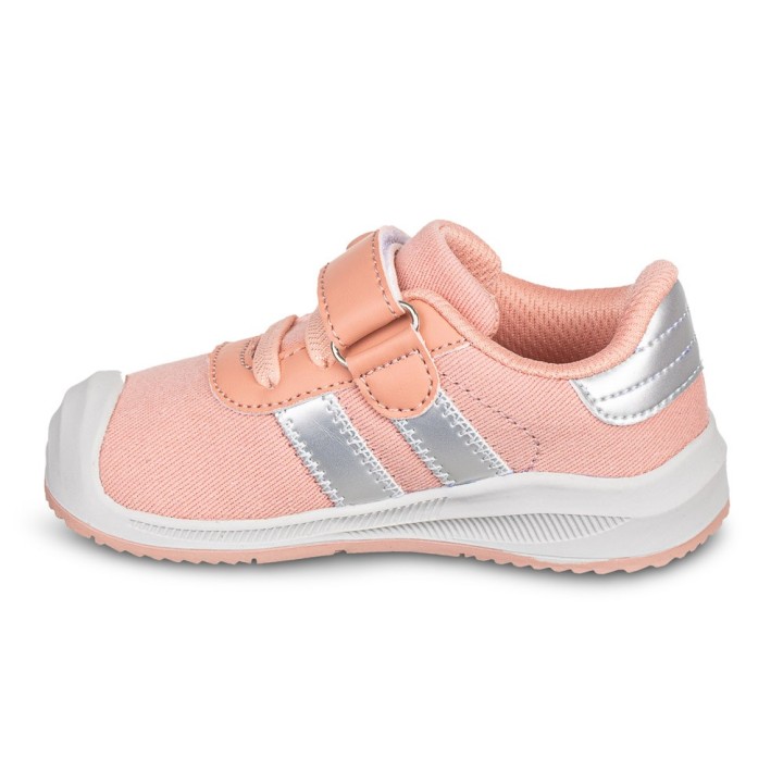 Deportiva Baby Free Doble Banda Rosa - Barefoot