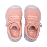 Deportiva Baby Free Doble Banda Rosa - Barefoot