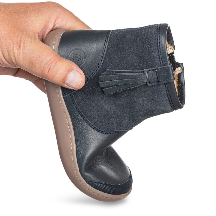 Bota Barefoot Flecos - Azul