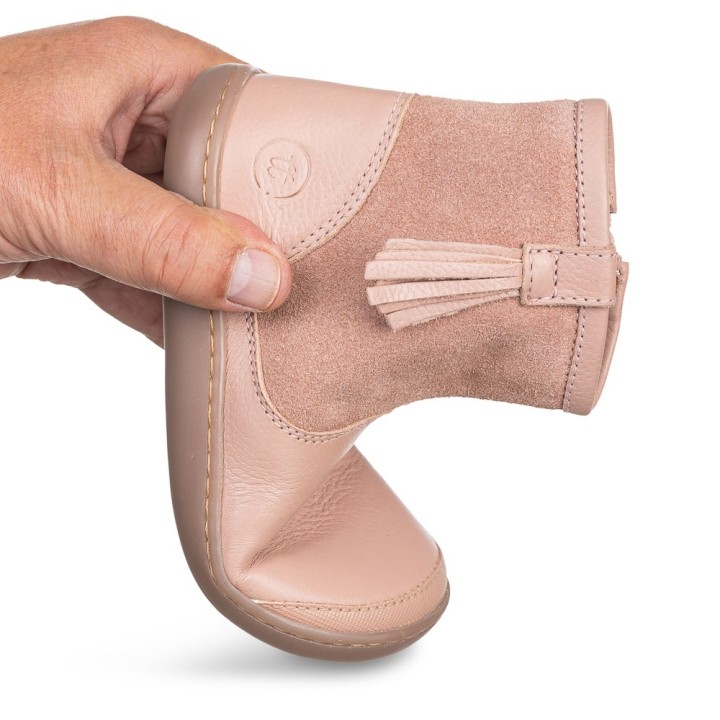 Bota Barefoot Flecos - Rosa