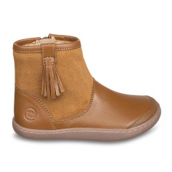 Bota Barefoot Flecos - Cuero