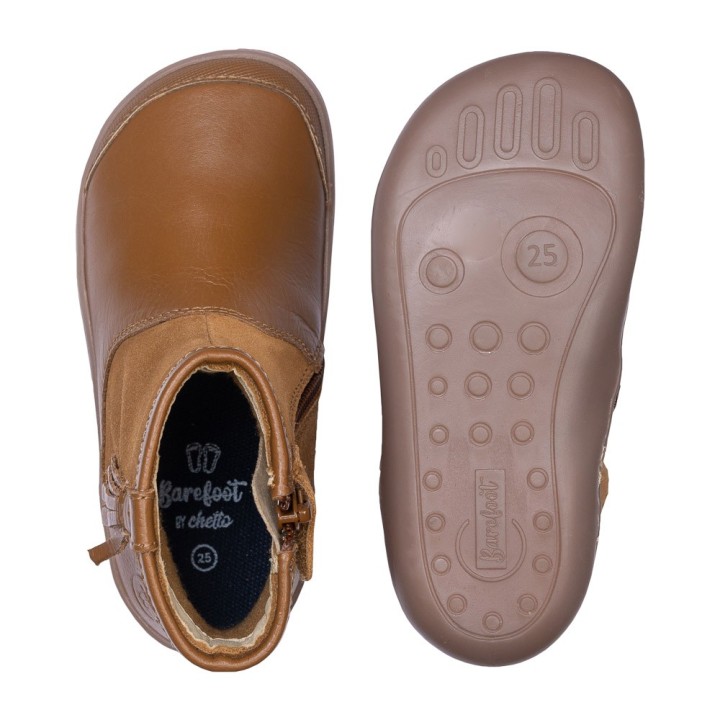 Bota Barefoot Flecos - Cuero