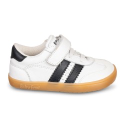 Calzado Barefoot Infantil Blanco/Negro