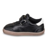 Zapatilla Barefoot Infantil Piel – Negro Urbano
