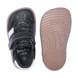 Zapatilla Barefoot Infantil Piel – Negro Urbano
