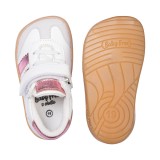 Zapatillas Casual Barefoot Rosa Metálico | Calzado Infa...