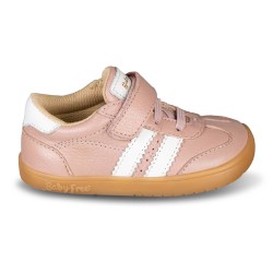 Zapatilla Barefoot Infantil Piel – Rosa