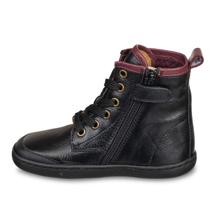 Bota Barefoot Chetto Negro Burdeos – Estilo Natural