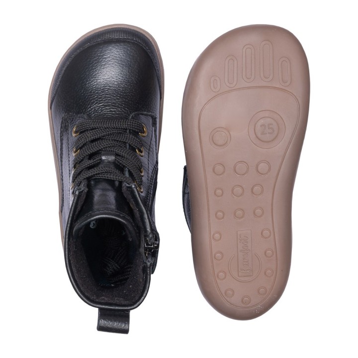 Barefoot de Piel Natural Chetto – Negro Elegante
