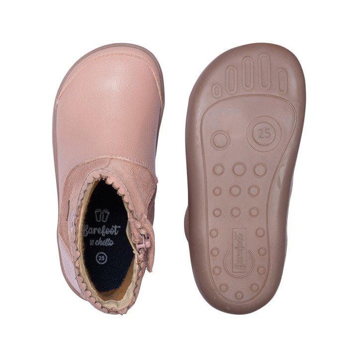 Bota Chetto Osito – Barefoot Rosa