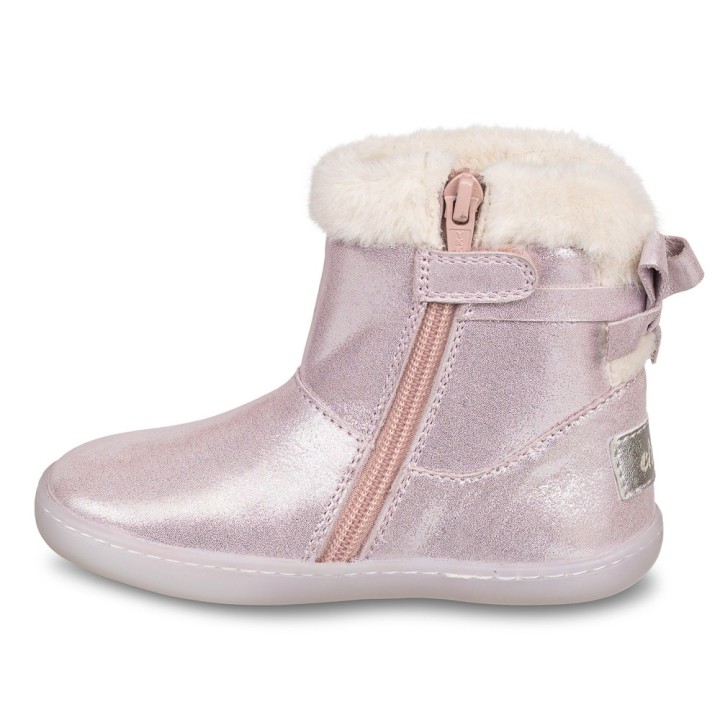 Bota Barefoot Lazo - Chetto Rosa Metalizado