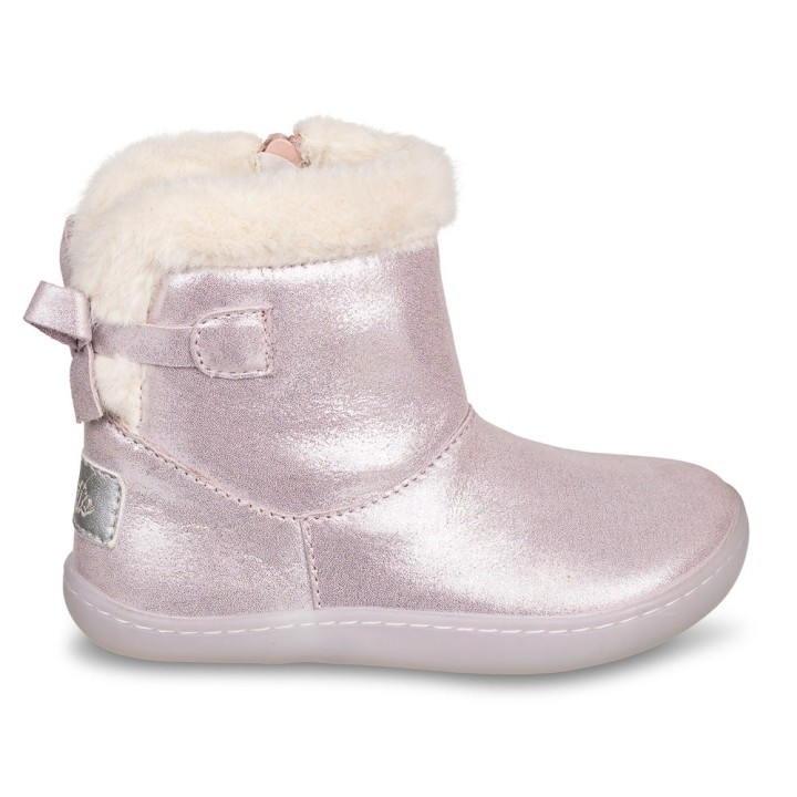 Bota Barefoot Lazo - Chetto Rosa Metalizado