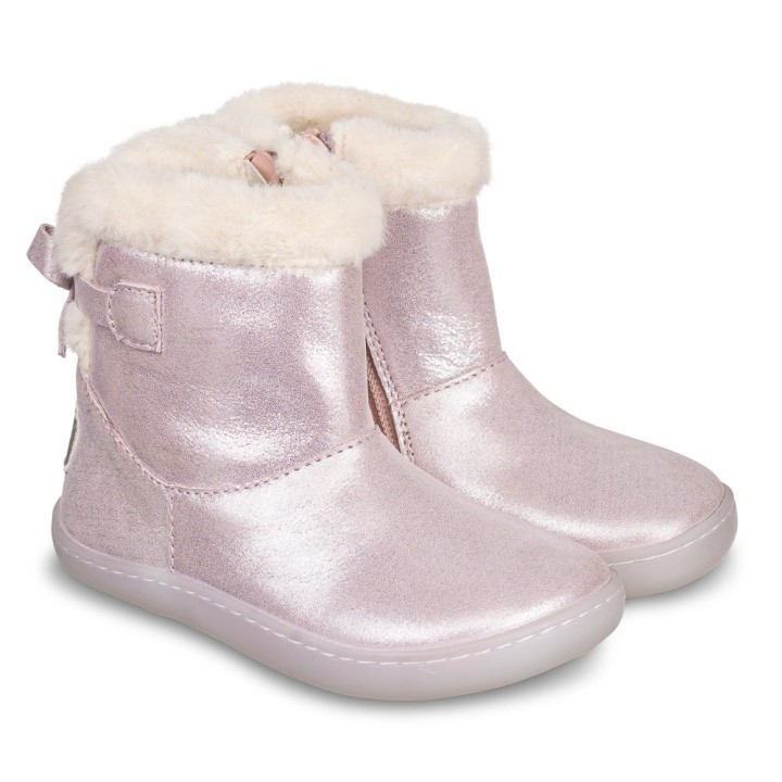 Bota Barefoot Lazo - Chetto Rosa Metalizado