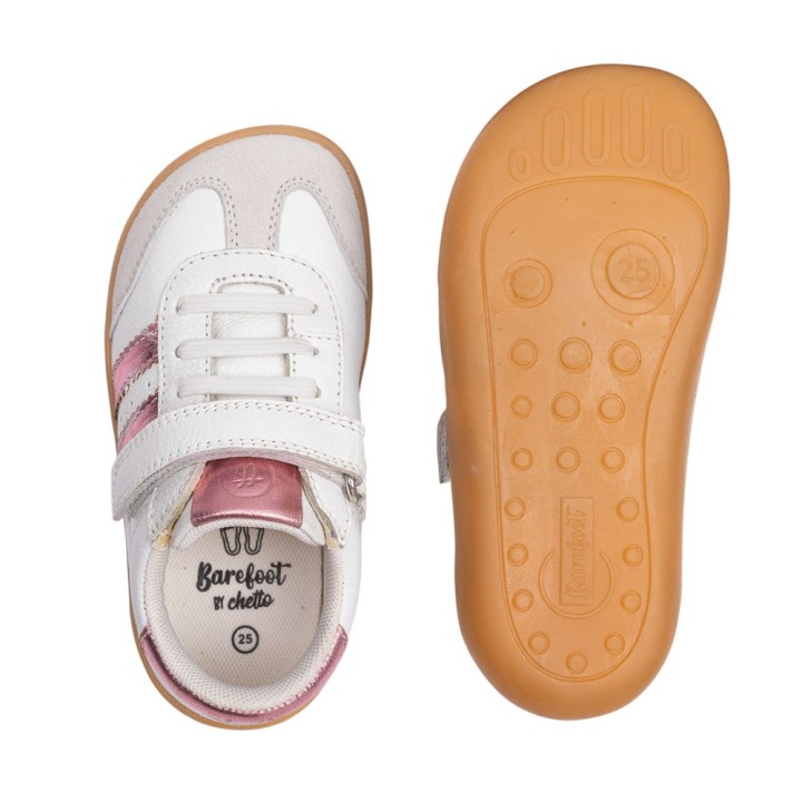 Barefoot Blanca-Rosa con Bandas – Chetto