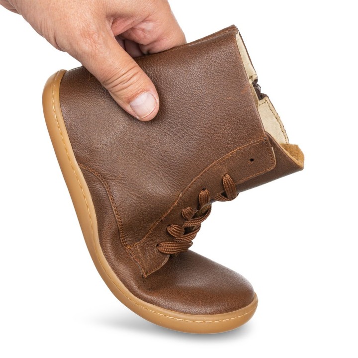 Bota Cuero Barefoot Piel
