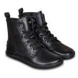 Bota Negra Barefoot Piel