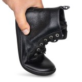 Bota Negra Barefoot Piel