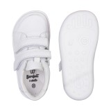 ZAPATILLAS BAREFOOT COLEGIALES PIEL BLANCO
