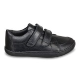 ZAPATILLAS BAREFOOT COLEGIALES PIEL NEGRO