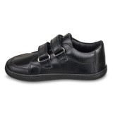 ZAPATILLAS BAREFOOT COLEGIALES PIEL NEGRO