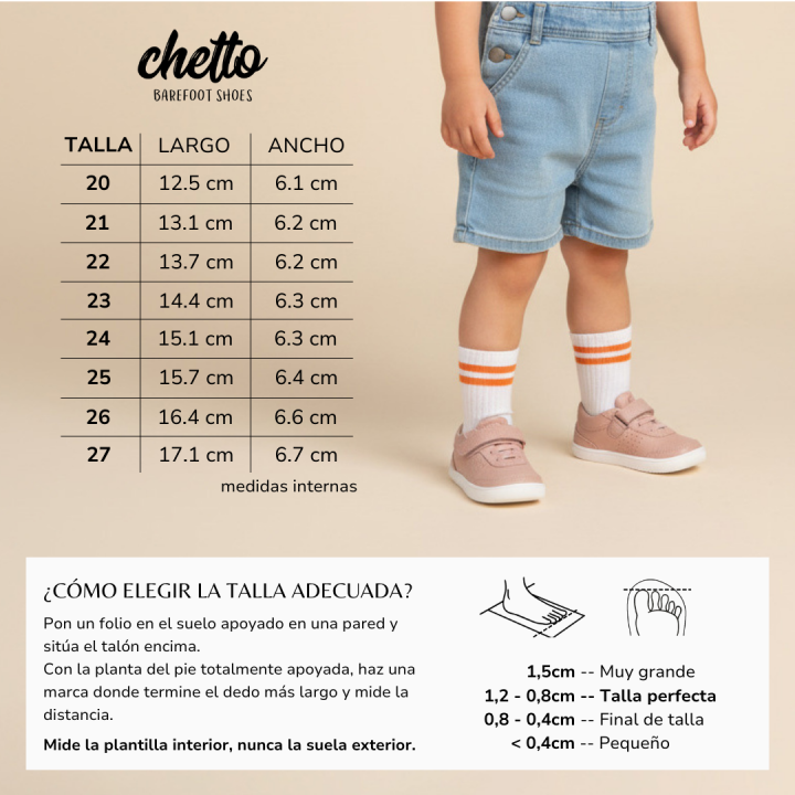 Zapatillas Casual Barefoot Rosa Metálico | Calzado Infa...