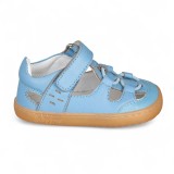 CANGREJERA PIEL BAREFOOT BABY FREE AZUL CELESTE