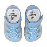 CANGREJERA PIEL BAREFOOT BABY FREE AZUL CELESTE