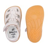 CANGREJERA PIEL BAREFOOT BABY FREE BEIGE