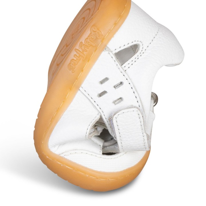 CANGREJERA PIEL BAREFOOT BABY FREE BLANCO