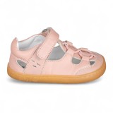 CANGREJERA PIEL BAREFOOT BABY FREE ROSA