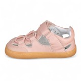 CANGREJERA PIEL BAREFOOT BABY FREE ROSA