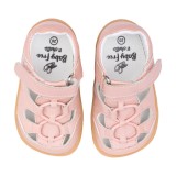 CANGREJERA PIEL BAREFOOT BABY FREE ROSA