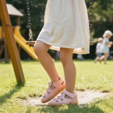 CANGREJERA PIEL BAREFOOT BABY FREE ROSA