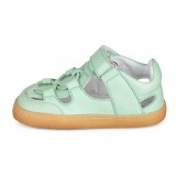 CANGREJERA PIEL BAREFOOT BABY FREE VERDE