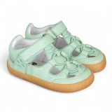 CANGREJERA PIEL BAREFOOT BABY FREE VERDE