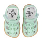 CANGREJERA PIEL BAREFOOT BABY FREE VERDE