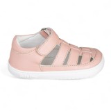 SANDALIA BAREFOOT SEMIABIERTA BABY FREE ROSA