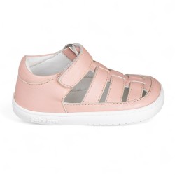 SANDALIA BAREFOOT SEMIABIERTA BABY FREE ROSA