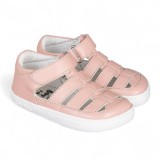 SANDALIA BAREFOOT SEMIABIERTA BABY FREE ROSA