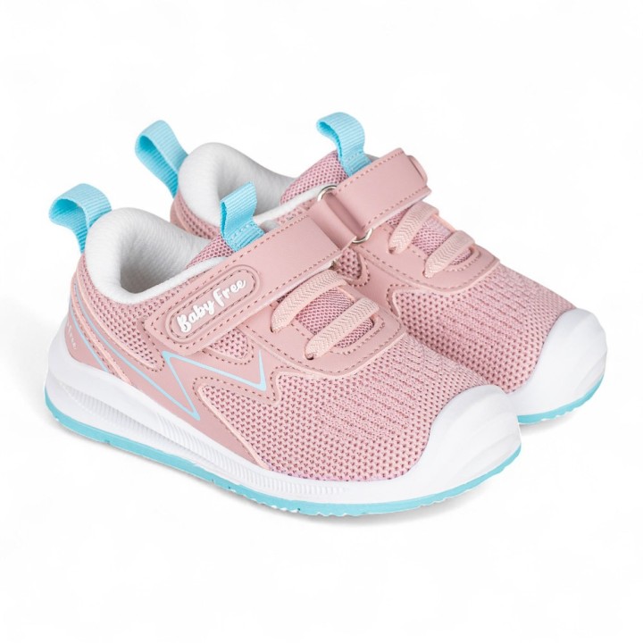 DEPORTIVA BAREFOOT BABY FREE RAYO Textil ROSA