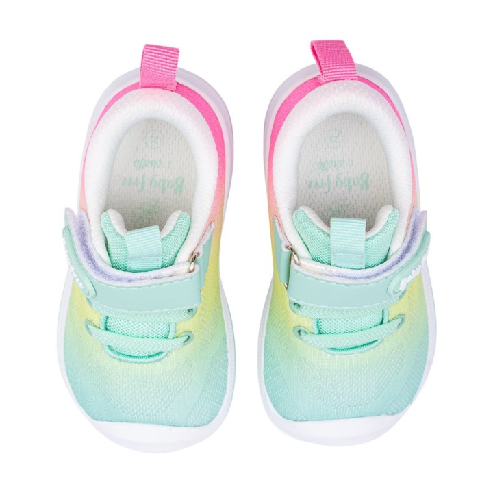 DEPORTIVA BAREFOOT BABY FREE TEXTIL ARCOIRIS