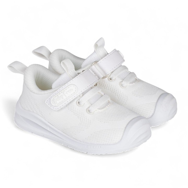 DEPORTIVA BAREFOOT BABY FREE Textil BLANCO