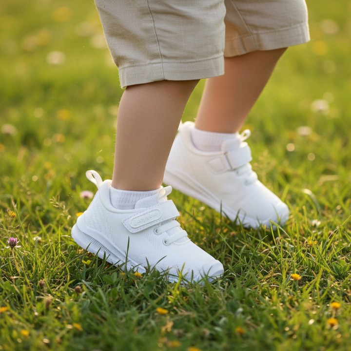 DEPORTIVA BAREFOOT BABY FREE TEXTIL BLANCO
