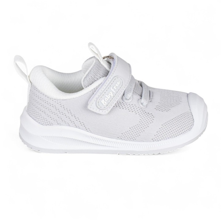 DEPORTIVA BAREFOOT BABY FREE Textil GRIS