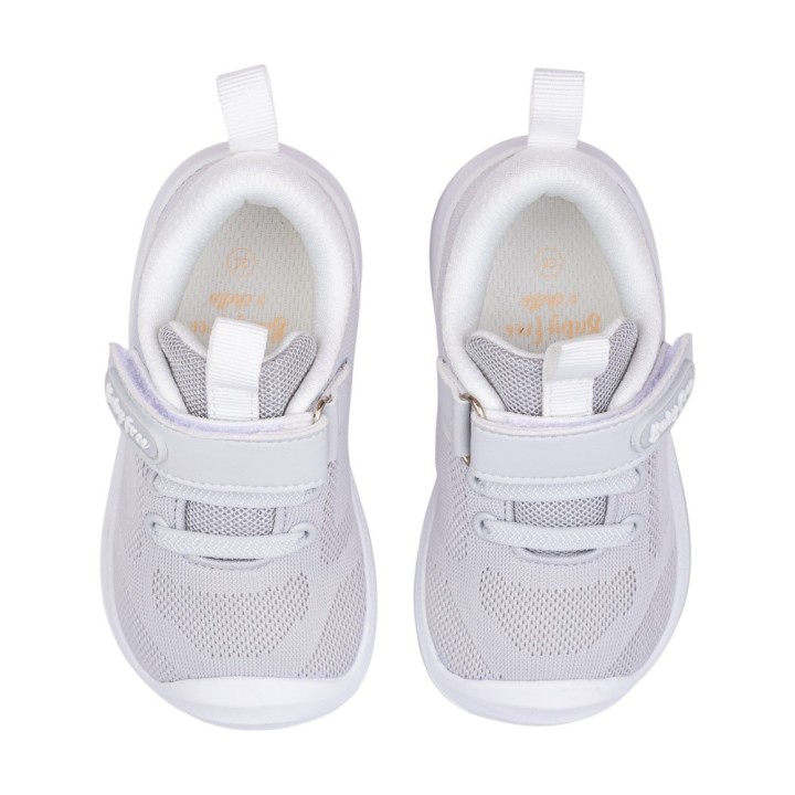 DEPORTIVA BAREFOOT BABY FREE Textil GRIS