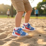 DEPORTIVA BAREFOOT TRANSPIRABLE BABY FREE AZUL