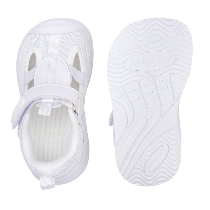 SANDALIA DEPORTIVA BAREFOOT BABY FREE BLANCO