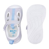 SANDALIA DEPORTIVA BAREFOOT BABY FREE GRIS